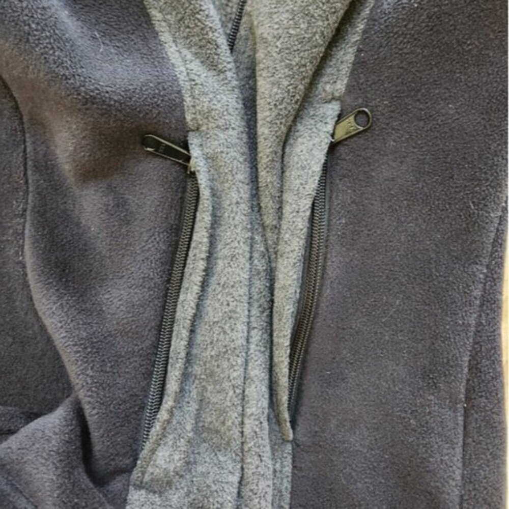 Columbia Women's grey/black Fleece Vest size Small - Picture 6 of 11